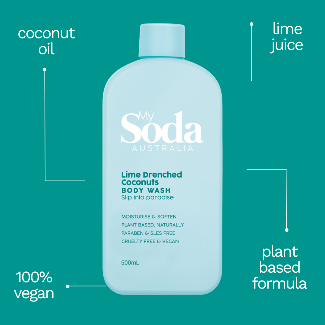 Lime Drenched Coconuts Body Wash 500ml