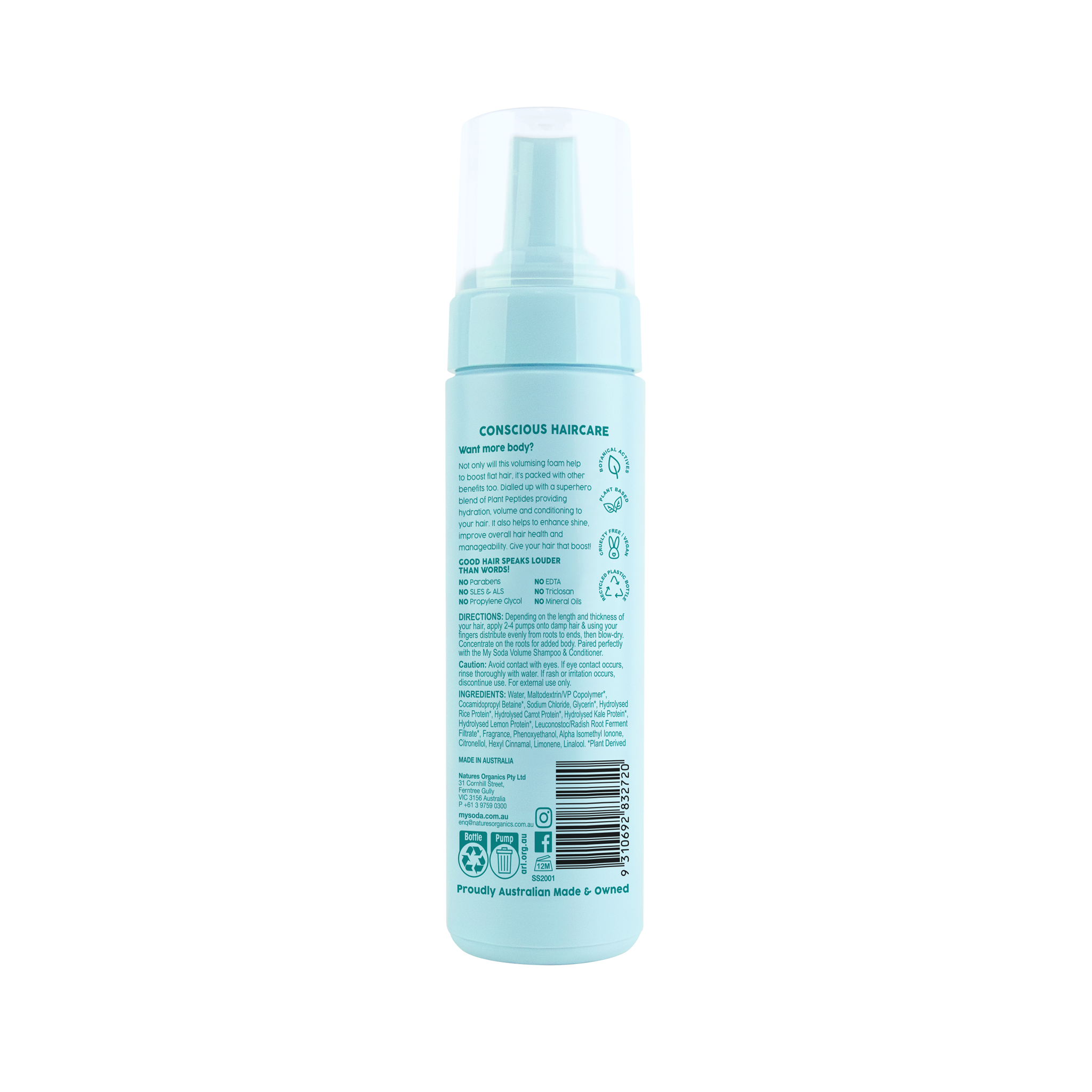 Amped Up Volume Styling Foam 200ml