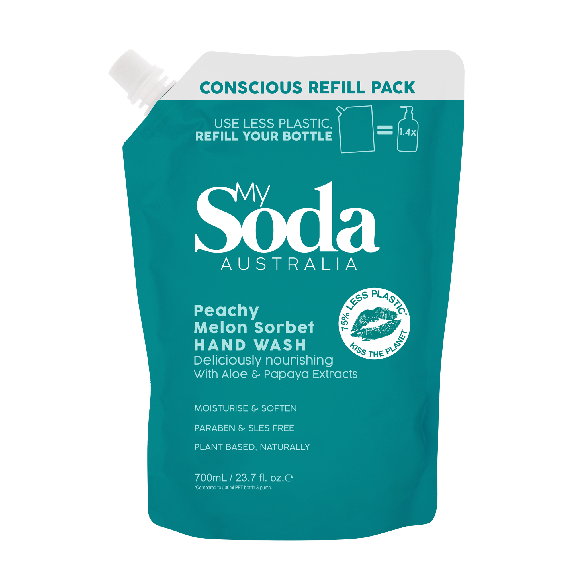 Peachy Melon Sorbet Hand Wash Refill 700ml