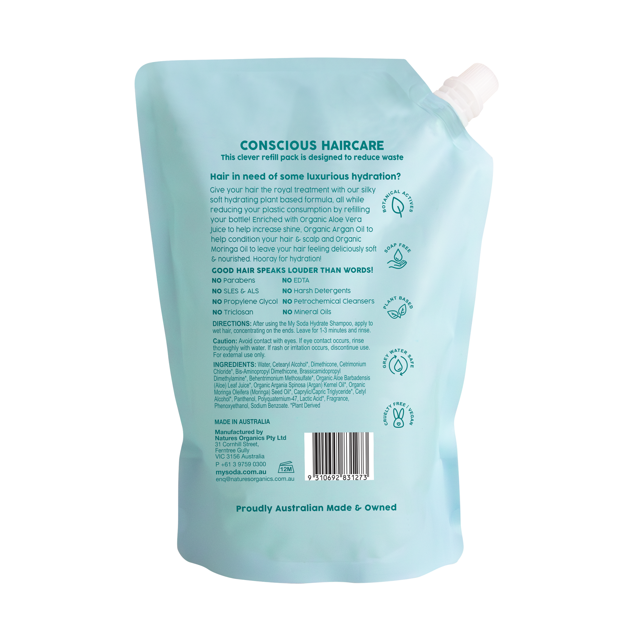 Hydrate Conditioner Refill 700ml