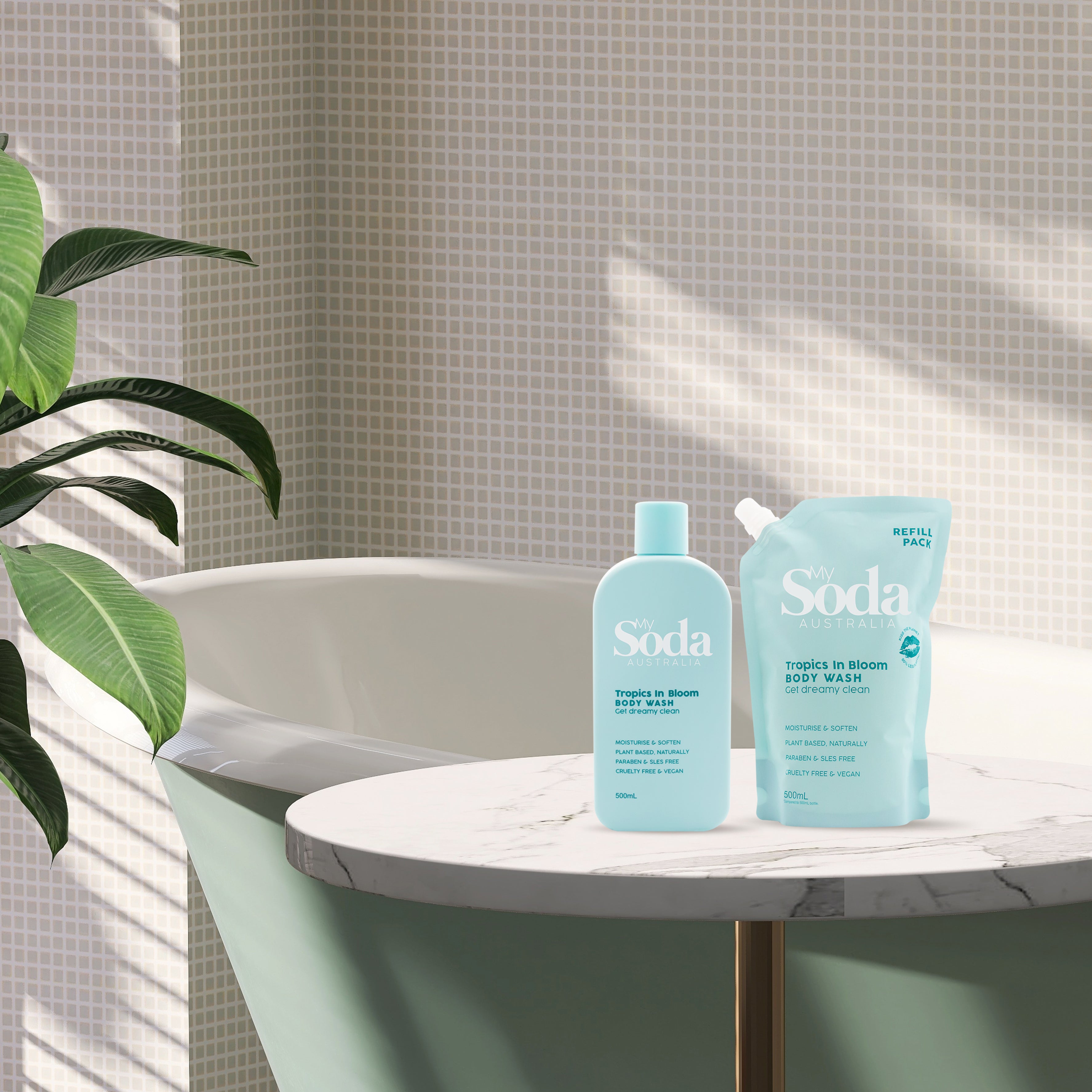 Tropics In Bloom Body Wash 500ml